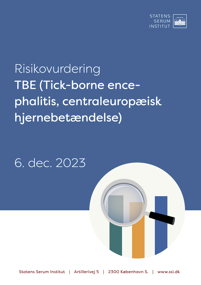 Forside til Statens Seruminstituts risikovurdering af TBE i Danmark