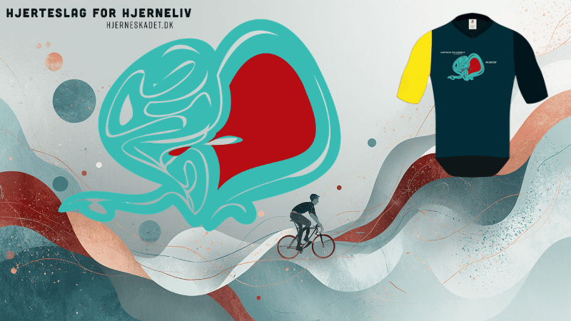 Med baggrund i egne erfaringer med hjerneskade lancerer to cykelryttere trøje til støtte for Hjerneskadeforeningen